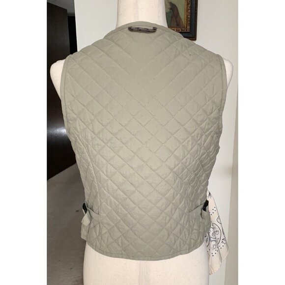 Quilted Outdoor Hunter Fishing Vest w Matching Bandana Ex Officio Ladies Medium - Picture 14 of 15